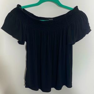 NWT Forever 21 black off the shoulder top